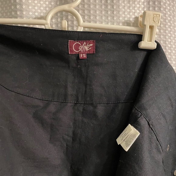 Wrap around skirt with side hip pocket - Picture 6 of 7